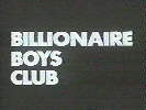 Billionaire Boys Club